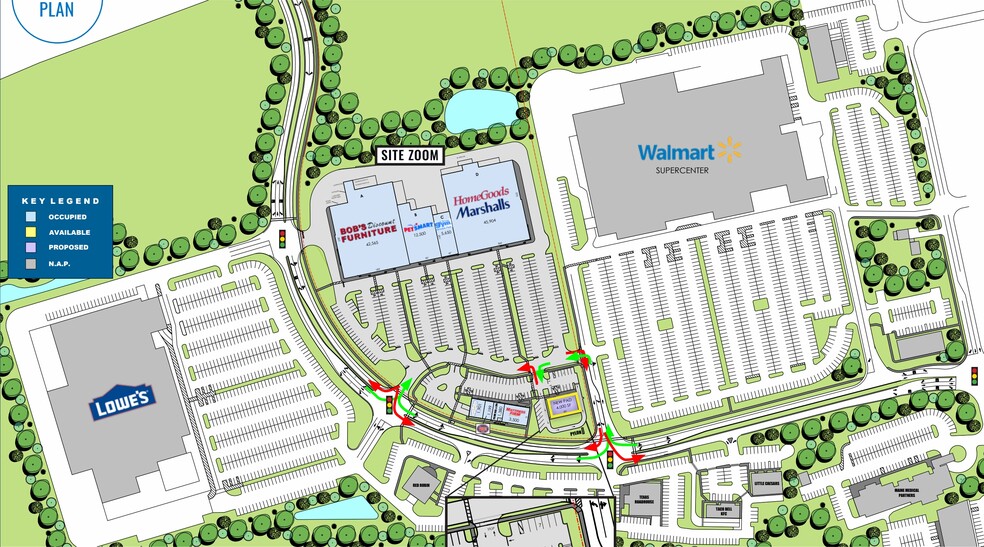 700 Gallery Blvd, Scarborough, ME à louer - Plan de site - Image 2 de 2