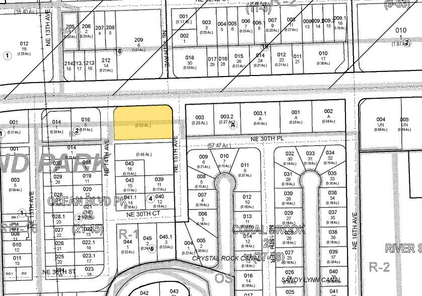 1400 E Oakland Park Blvd, Oakland Park, FL à vendre - Plan cadastral - Image 2 de 58