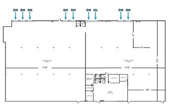 1660 Iowa Ave, Riverside, CA à vendre Plan d  tage- Image 1 de 1