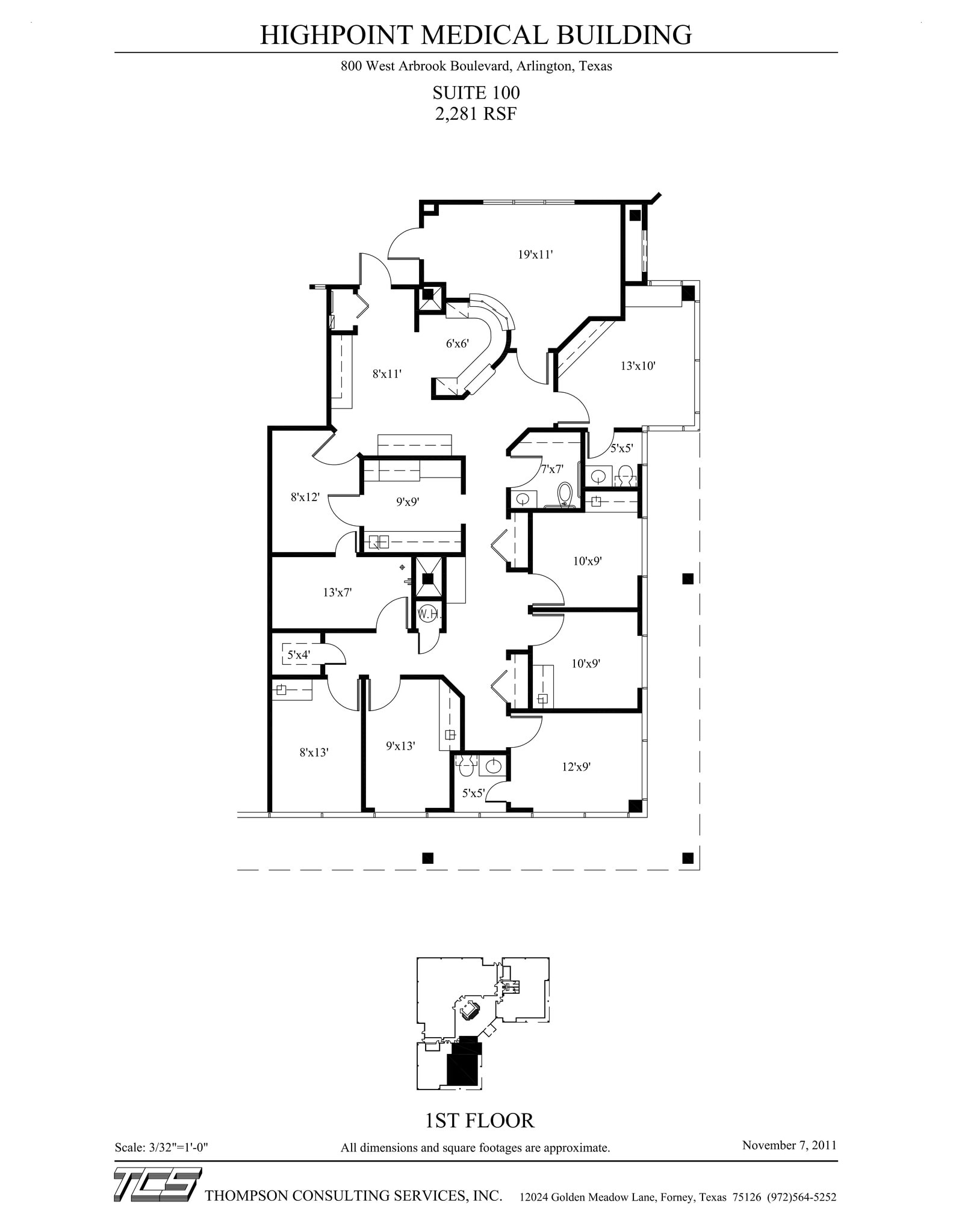 800 W Arbrook Blvd, Arlington, TX for lease Site Plan- Image 1 of 1