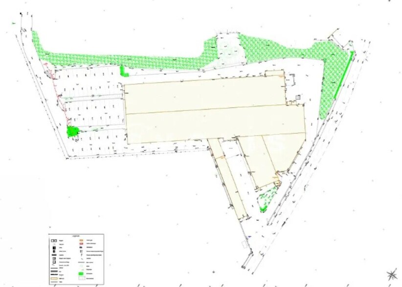 Local d'activités dans Jassans-Riottier à vendre - Plan de site - Image 1 de 5