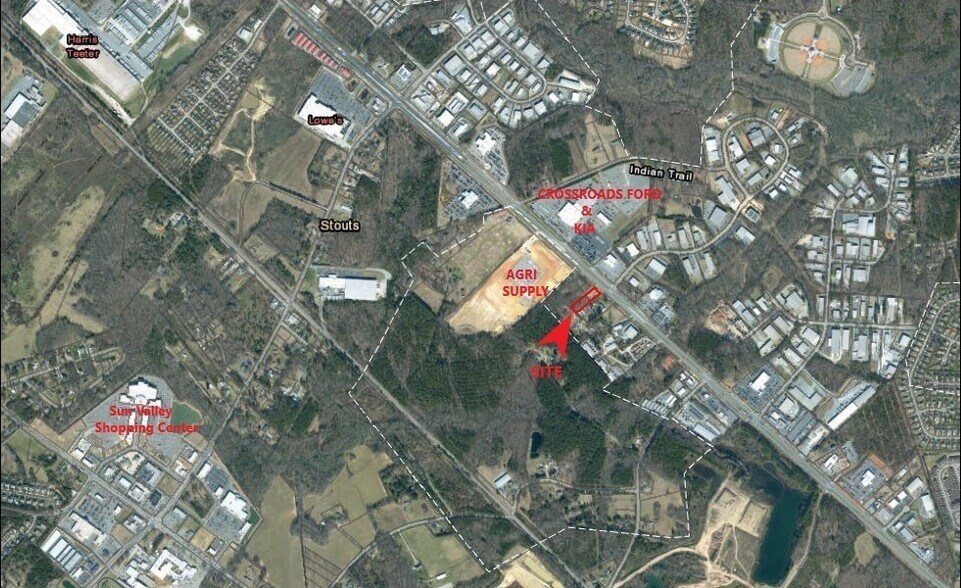 5205 W Highway 74, Monroe, NC à vendre - Photo du bâtiment - Image 1 de 3