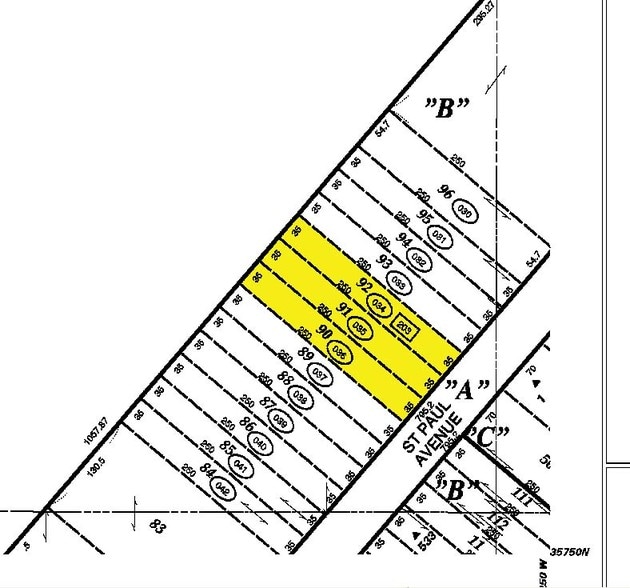 1556 St Paul Ave, Gurnee, IL à louer - Plan cadastral - Image 3 de 4