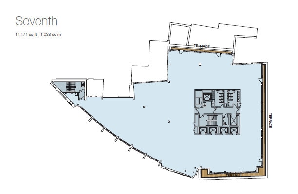 40 Gracechurch St, Londres à louer - Plan d’étage - Image 3 de 4