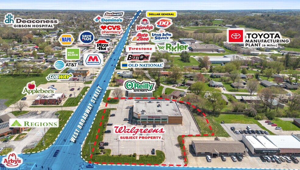 1915 W Broadway St, Princeton, IN à vendre - Photo du bâtiment - Image 2 de 3