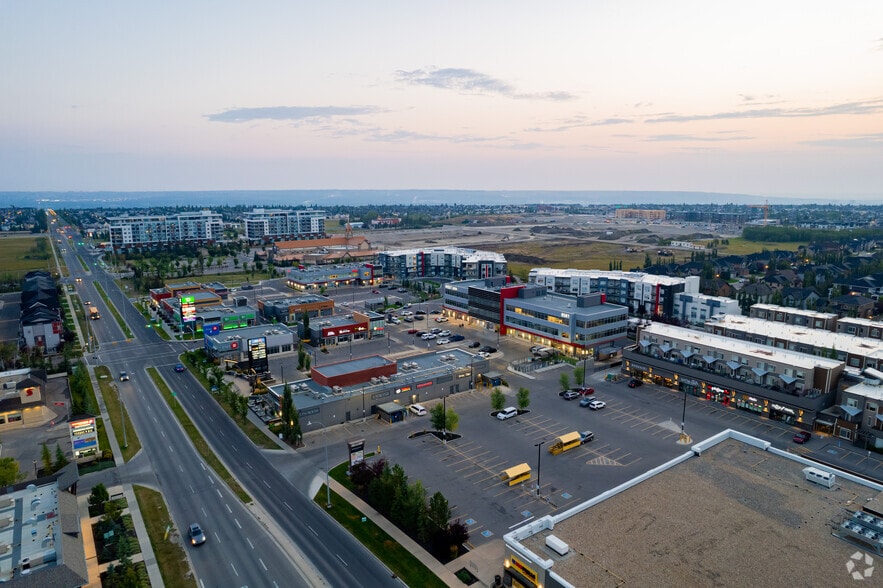 8561 8A Ave SW, Calgary, AB for lease - Aerial - Image 3 of 6