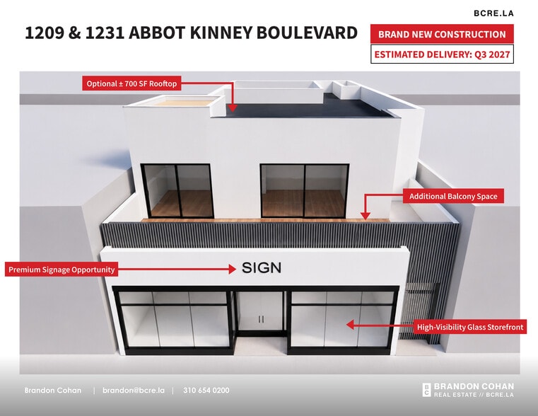 1231 Abbot Kinney Blvd, Venice, CA for lease - Building Photo - Image 3 of 10