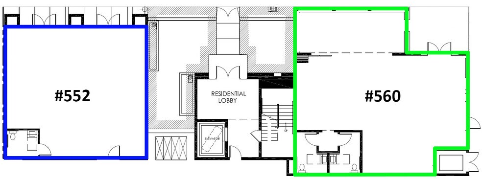 552-560 El Camino Real, San Carlos, CA à louer - Photo du bâtiment - Image 2 de 3