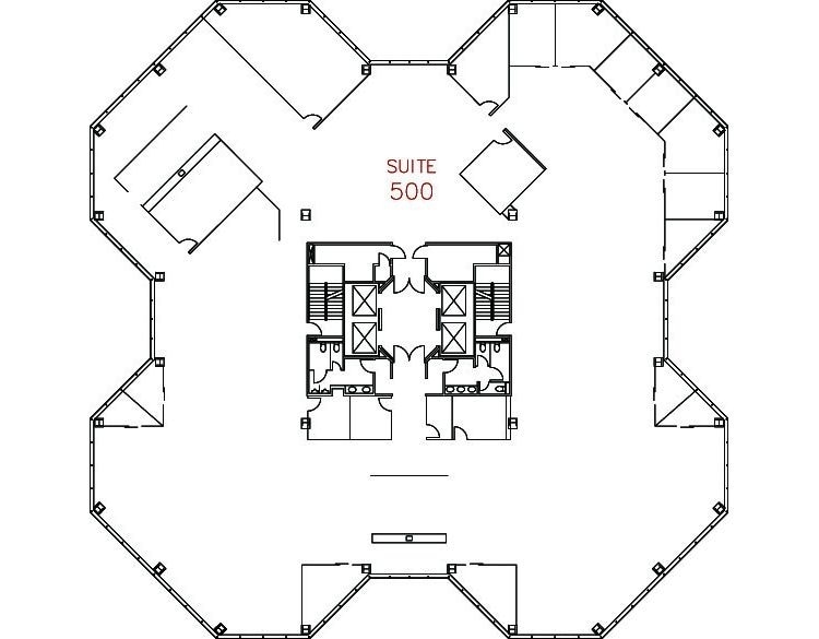 4365 Executive Dr, San Diego, CA à louer Plan d’étage- Image 1 de 1