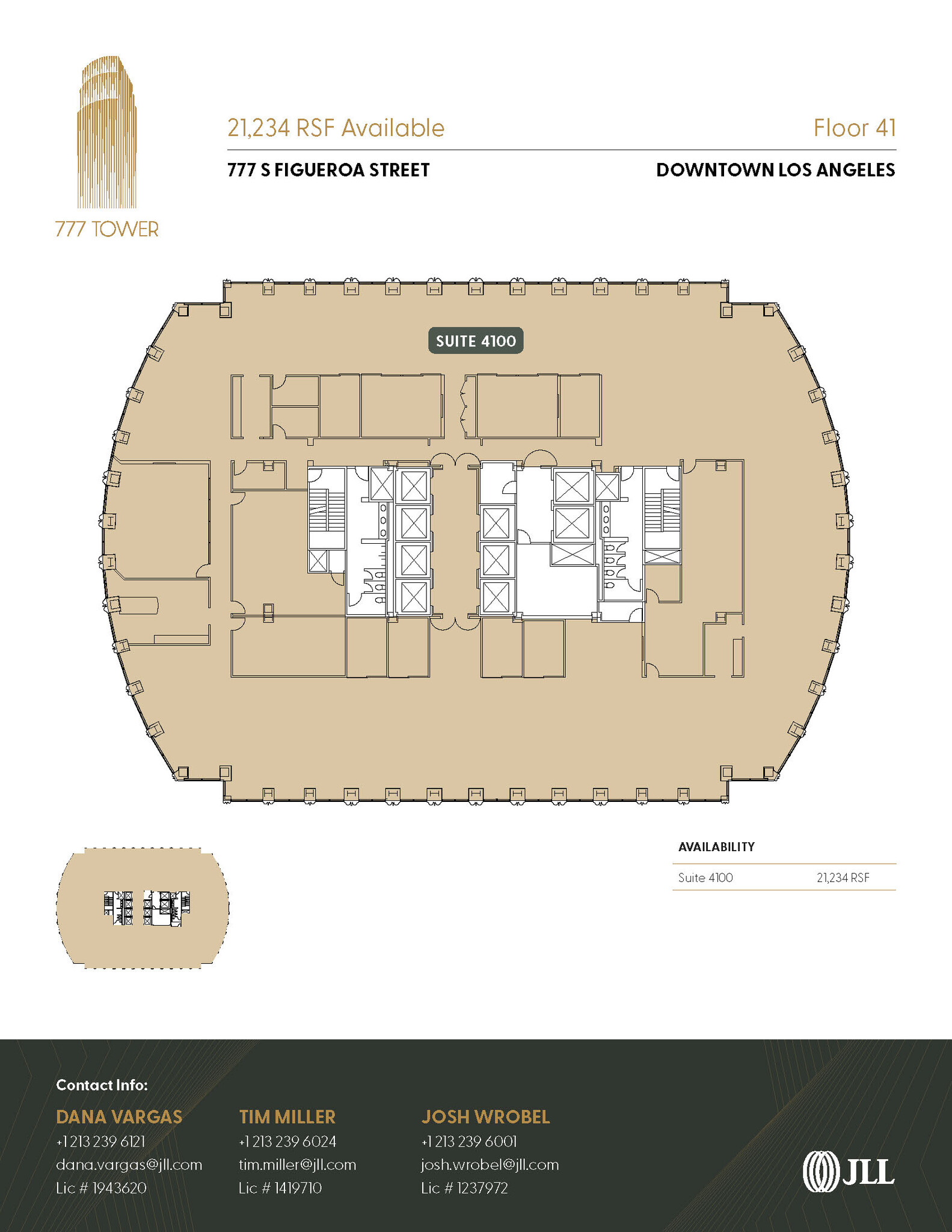 777 S Figueroa St, Los Angeles, CA for lease Floor Plan- Image 1 of 1