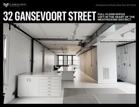 32 Gansevoort St, New York, NY for lease Interior Photo- Image 1 of 5