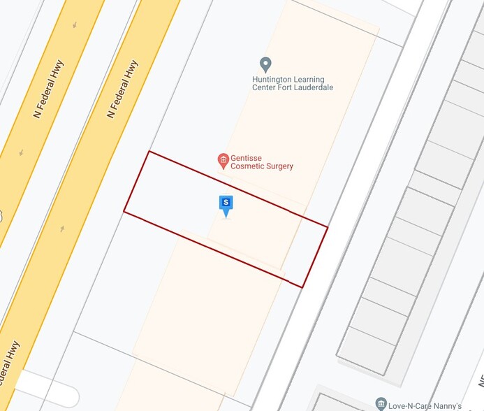 5170 N Federal Hwy, Fort Lauderdale, FL à louer - Plan cadastral - Image 2 de 11