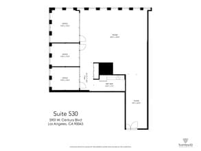 5901 W Century Blvd, Los Angeles, CA à louer Plan d’étage- Image 1 de 1