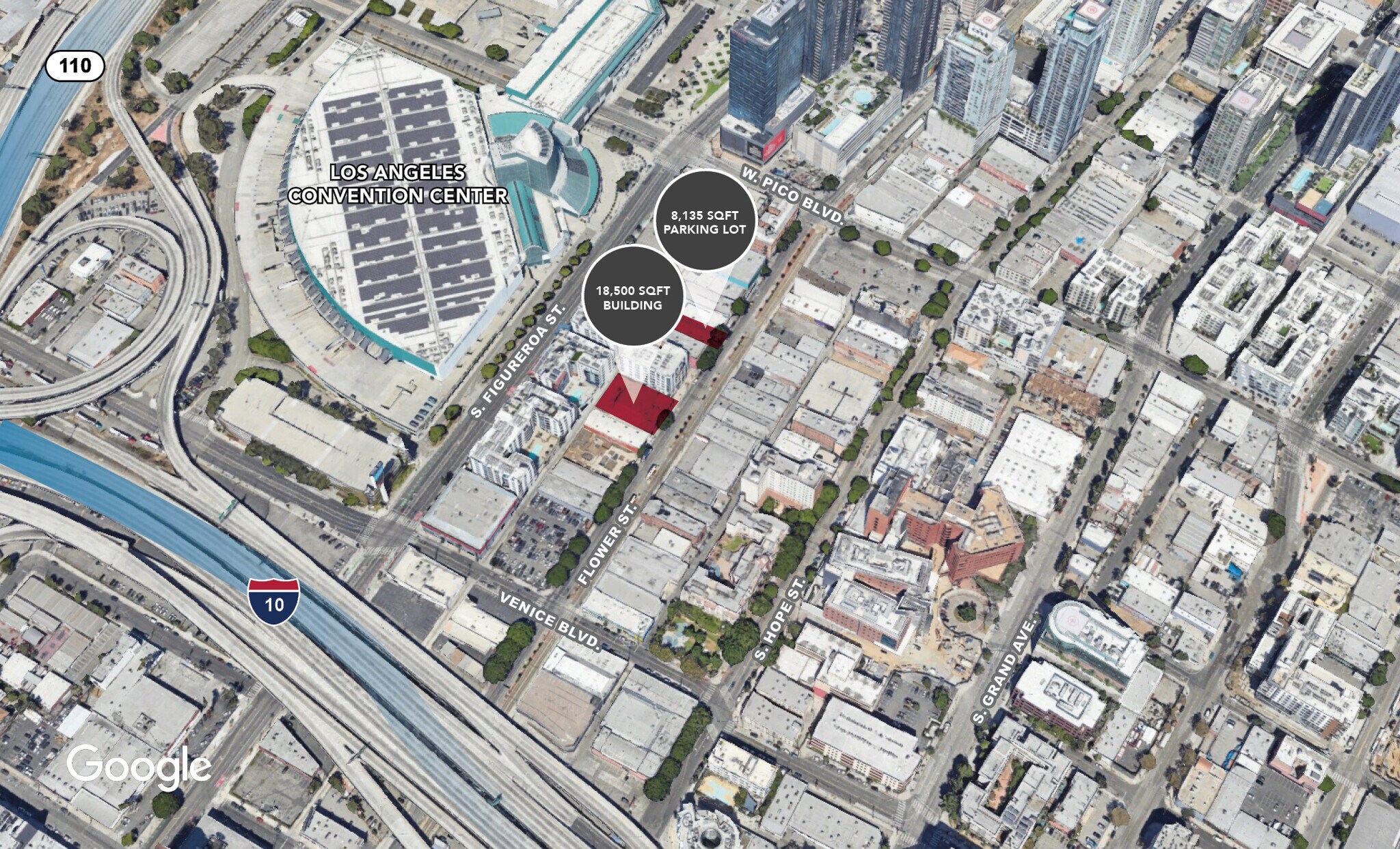 1367 S Flower St, Los Angeles, CA for lease Building Photo- Image 1 of 3