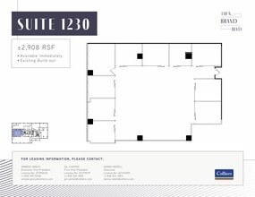 330 N brand Blvd, Glendale, CA for lease Floor Plan- Image 1 of 1
