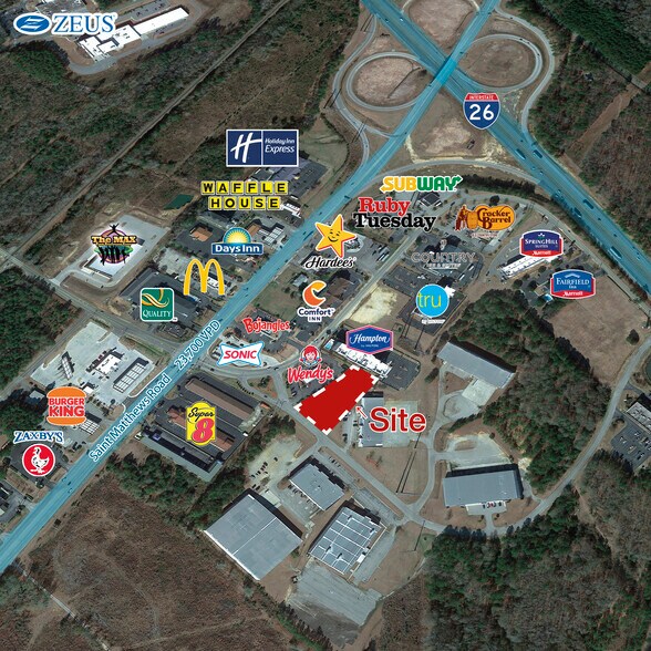 751 Citadel Rd, Orangeburg, SC for sale - Building Photo - Image 1 of 3