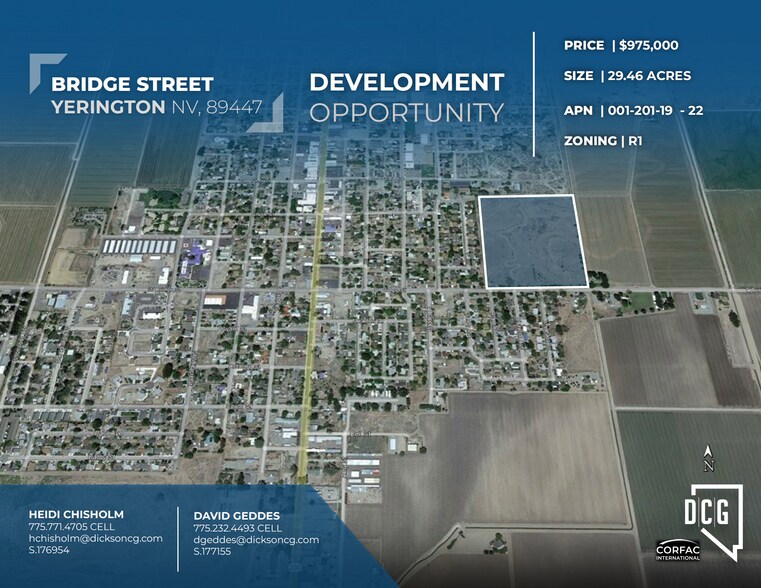 0 Bridge Street, Yerington, NV for sale - Primary Photo - Image 1 of 7