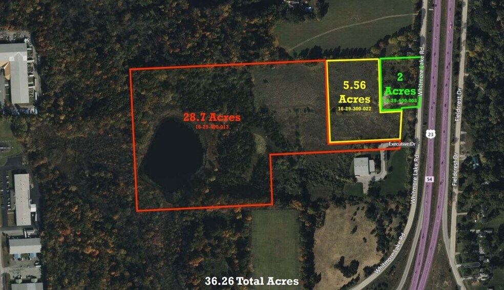 Whitmore Lake Rd, Green Oak Township, MI à vendre - Photo du bâtiment - Image 3 de 5