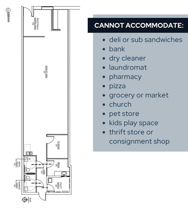 4600-4620 Kenmore Ave, Alexandria, VA for lease Floor Plan- Image 1 of 1