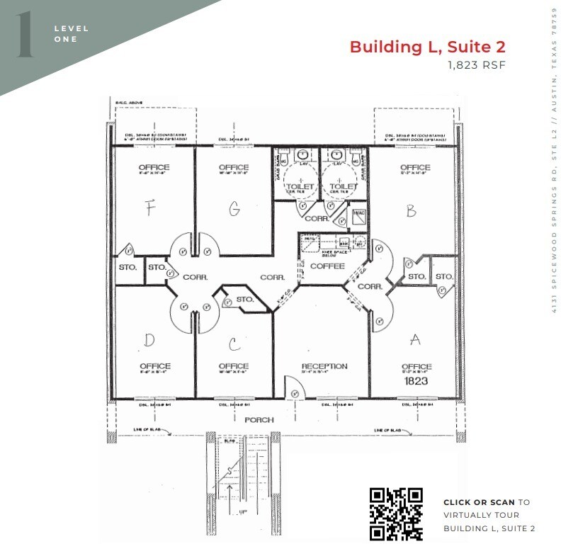 4131 Spicewood Springs Rd, Austin, TX 78759 - Unité L2 - - Plan d’étage - Image 1 of 1