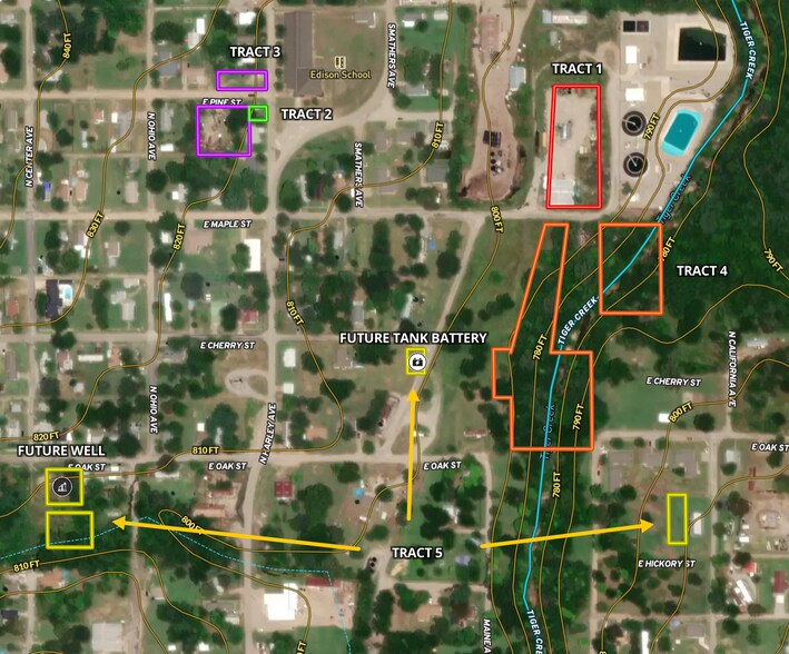 501 Maple st, Drumright, OK à vendre - Photo principale - Image 1 de 30