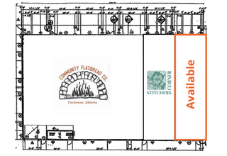 185 1st St E, Cochrane, AB for lease Site Plan- Image 2 of 2