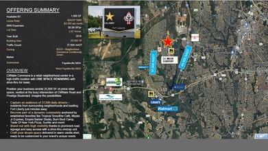8106 Cliffdale Rd, Fayetteville, NC for lease Plat Map- Image 2 of 6