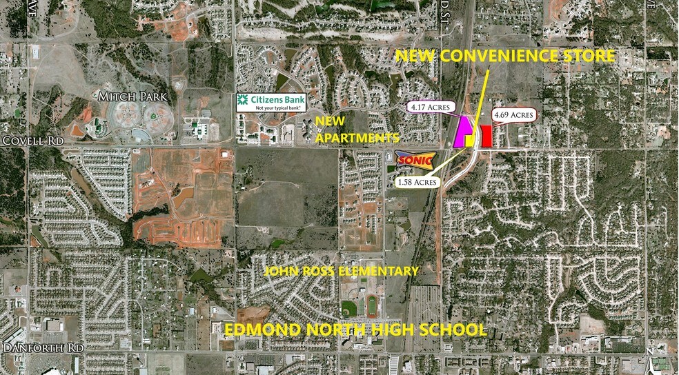 N Broadway & Covell Rd, Edmond, OK à vendre - Photo du bâtiment - Image 2 de 4