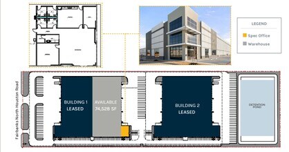 Fairbanks North Houston Rd, Houston, TX à louer Plan de site- Image 1 de 2