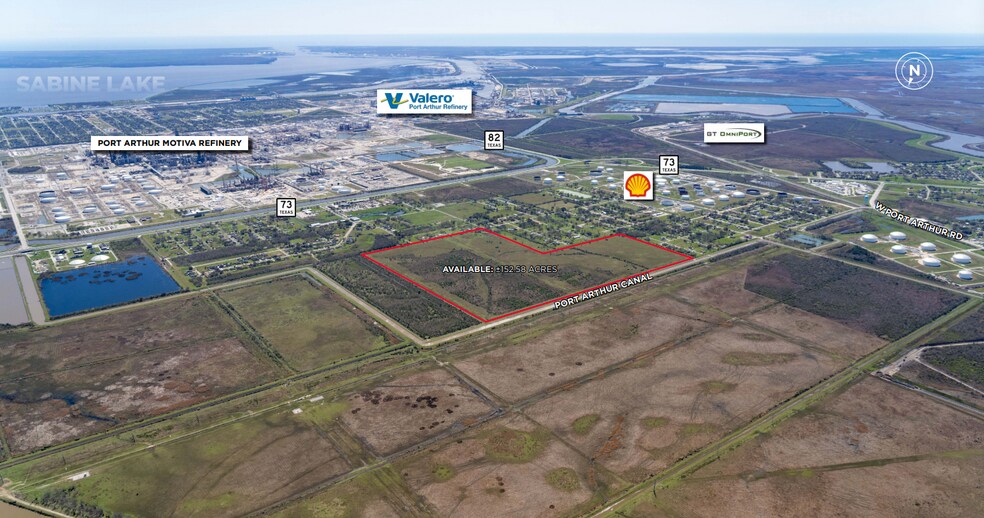 Port Arthur, Port Arthur, TX à vendre - Aérien - Image 3 de 4