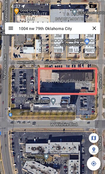 1004 NW 79th St, Oklahoma City, OK for sale - Aerial - Image 1 of 2