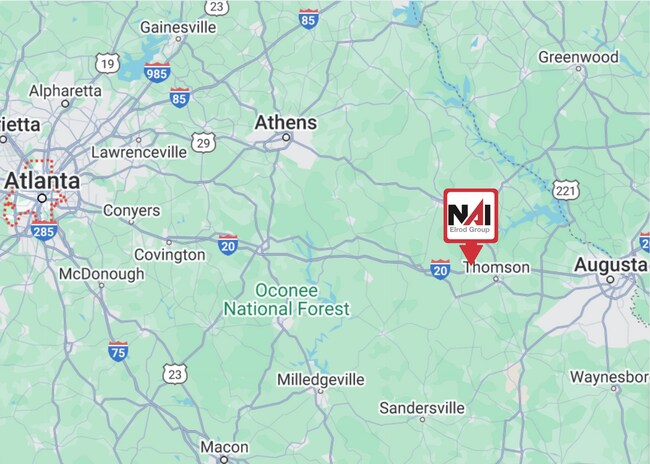 More details for 00 Three Points Road, Thomson, GA - Land for Sale