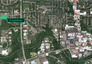 4141 Westmark Dr, Dubuque, IA - AERIAL  map view