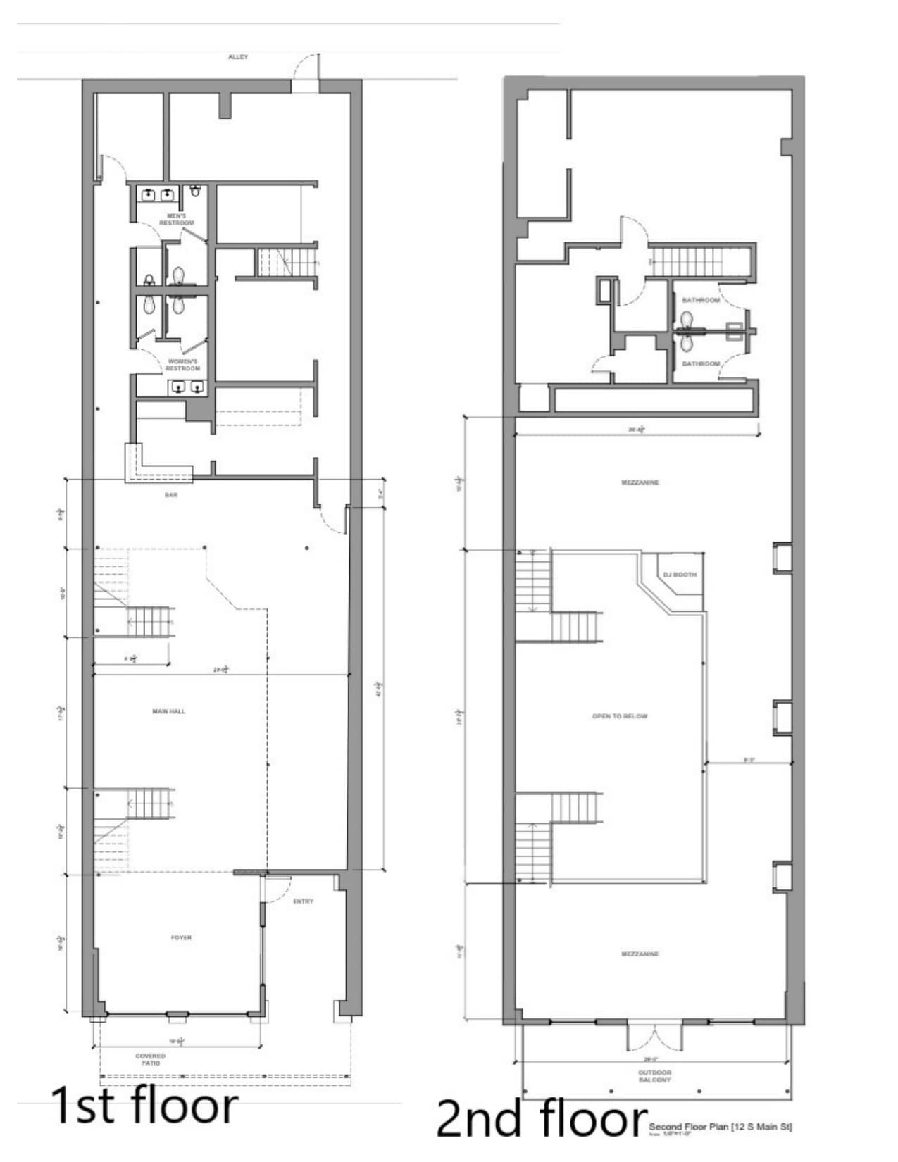 12 S Main St, Temple, TX for lease Floor Plan- Image 1 of 8