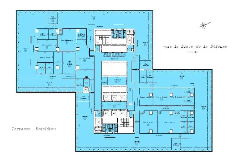 100-101 Terrasse Boieldieu, Puteaux à louer - Plan d’étage - Image 2 de 15