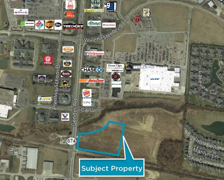 6450 Gender Rd, Canal Winchester, OH à vendre - Photo du bâtiment - Image 2 de 2