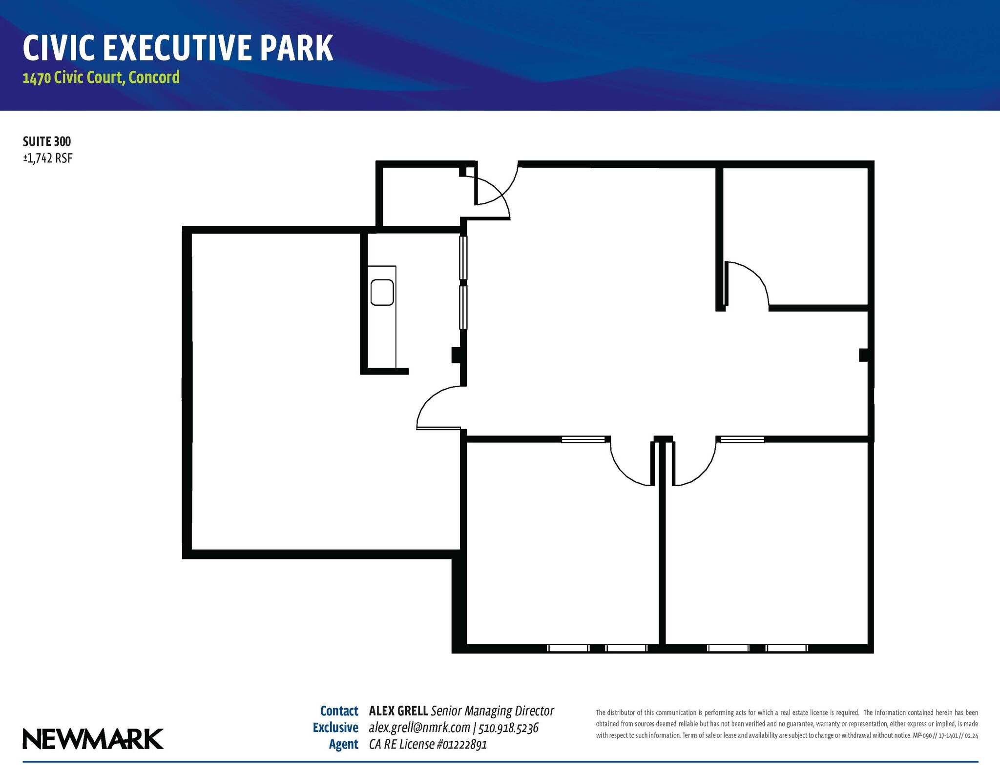 1470 Civic Cir, Concord, CA for lease Floor Plan- Image 1 of 1