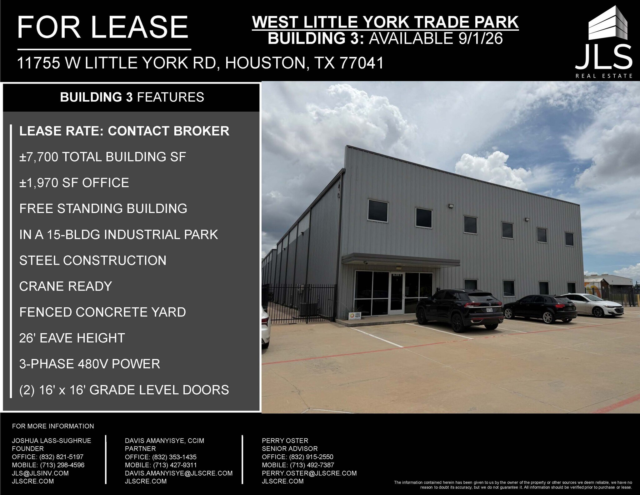 11755 W Little York Rd, Houston, TX à louer Photo du bâtiment- Image 1 de 23