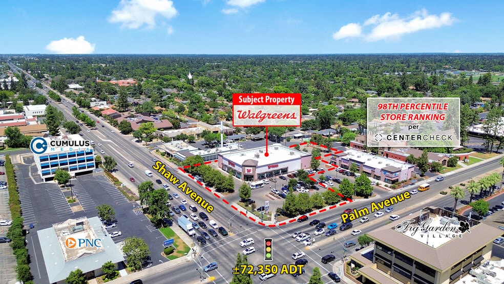 1016 W Shaw Ave, Fresno, CA à vendre - Photo du bâtiment - Image 1 de 12