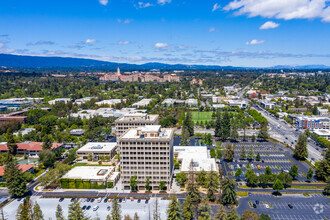 490 California Ave, Palo Alto, CA - AERIAL  map view