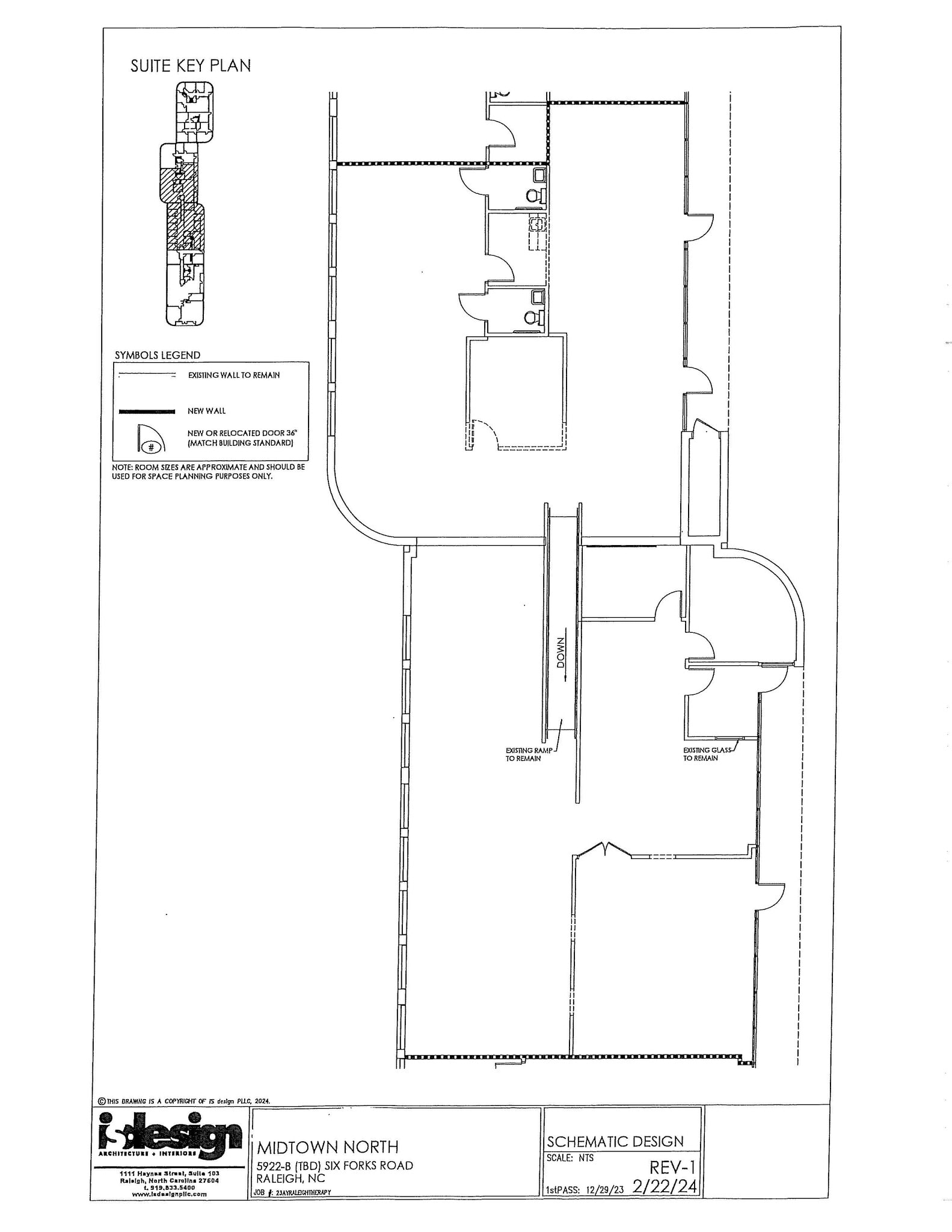 5910-6040 Six Forks rd, Raleigh, NC for lease Floor Plan- Image 1 of 1
