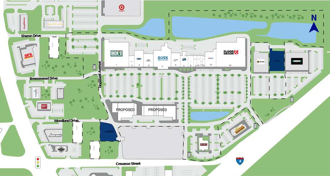 839 Lakeland Park Center Dr, Lakeland, FL for lease Site Plan- Image 1 of 6