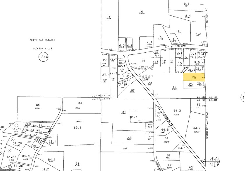 72 S Bethany Rd, Mcdonough, GA à vendre - Plan cadastral - Image 2 de 2