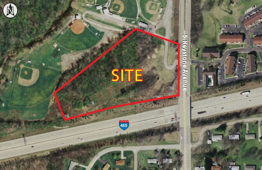 4500 S Keystone Ave, Indianapolis, IN à vendre - Photo principale - Image 1 de 3