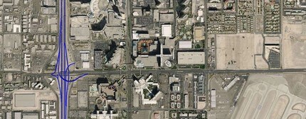 4790 Polaris Ave, Las Vegas, NV - AERIAL  map view