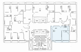 805 W Broadway, Vancouver, BC for lease Floor Plan- Image 1 of 1