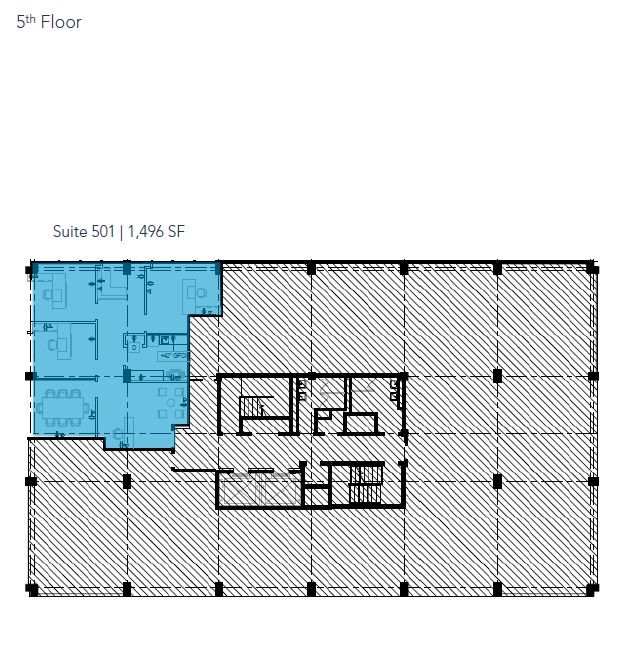 103 W Broad St, Falls Church, VA for lease Floor Plan- Image 1 of 1