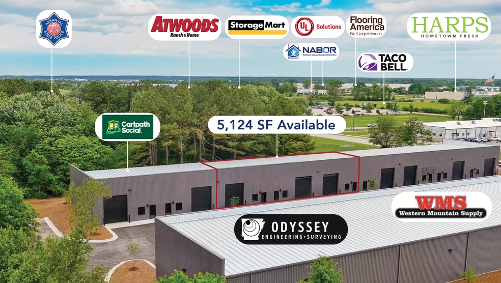 122 Grant Pl, Lowell, AR à louer - Photo principale - Image 1 de 7