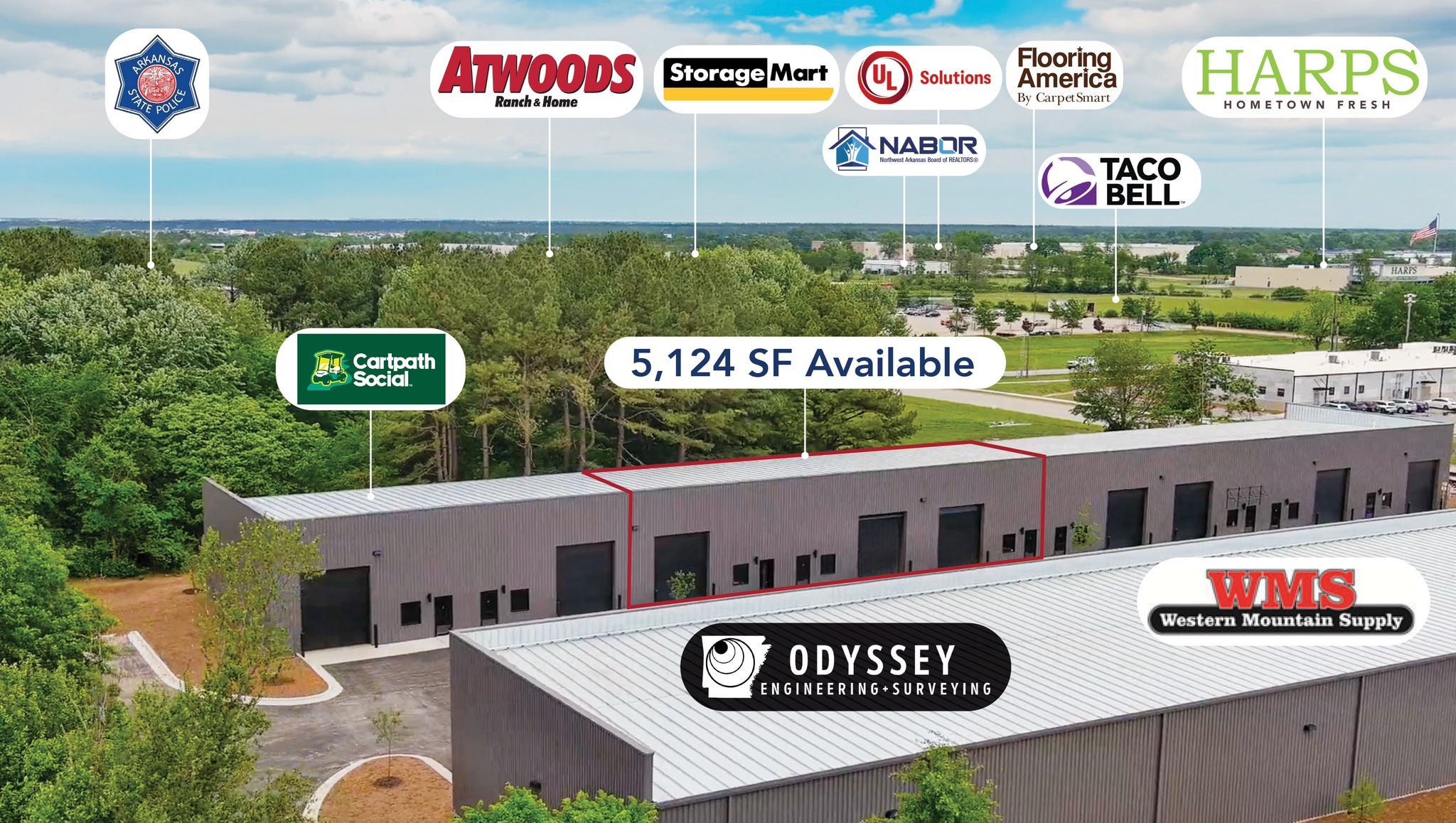 122 Grant Pl, Lowell, AR for lease Primary Photo- Image 1 of 8