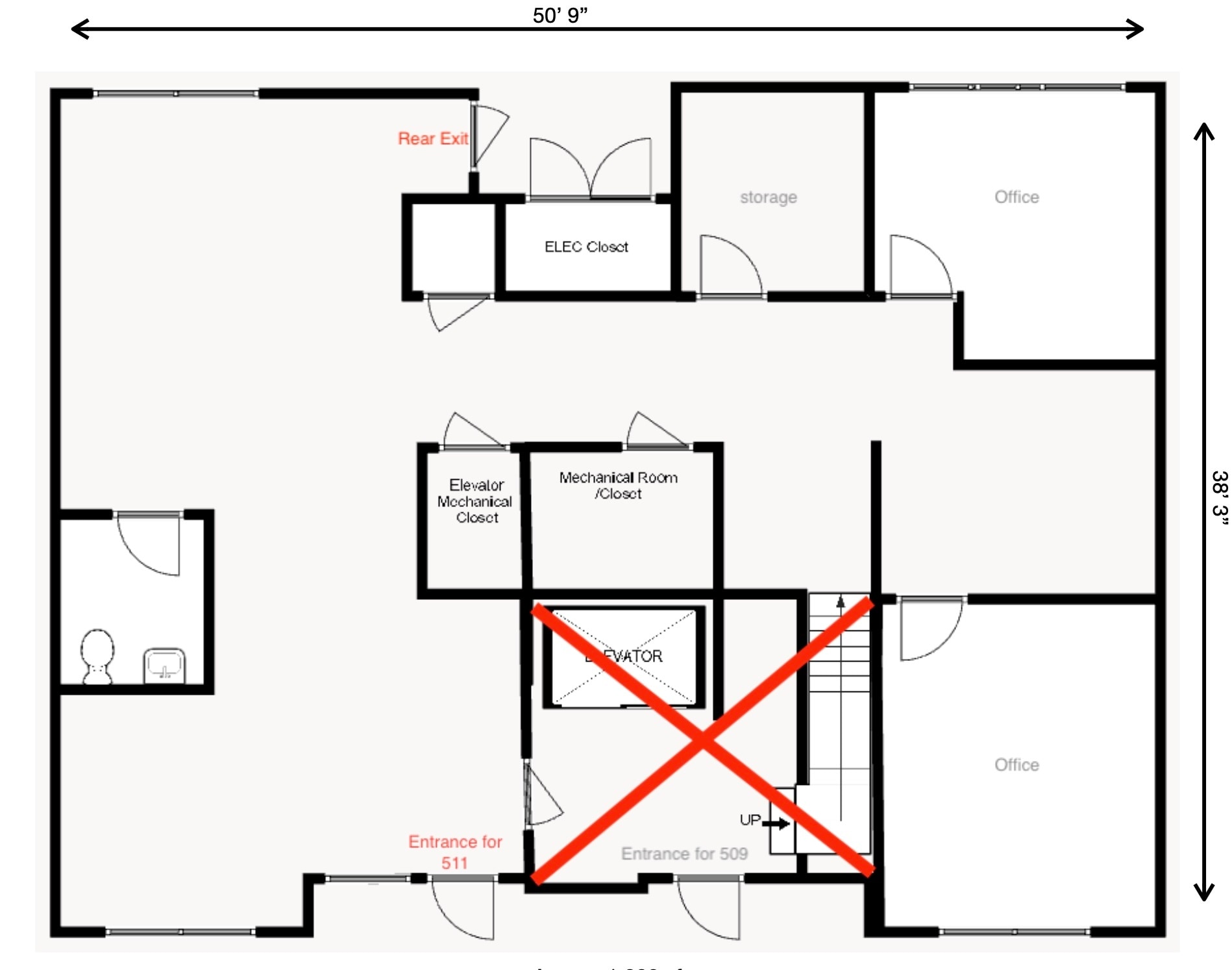 511 Wythe, Alexandria, VA for lease Floor Plan- Image 1 of 1